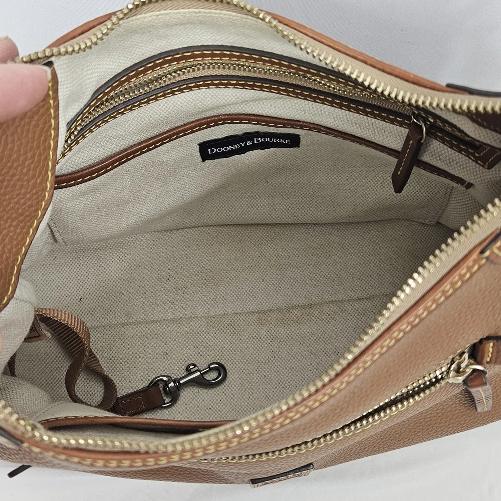 Dooney & Bourke Florentine Pebbles leather hobo bag
